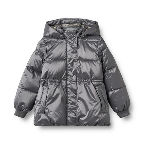Wheat Eli Pufferjakke Dark Charcoal  Dark Charcoal 116 cm  Grå  116 cm  Piger