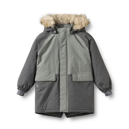 Wheat Mallen Parka-jakke Dark Charcoal  Dark Charcoal 104 cm  Grå  104 cm  Drenge