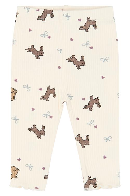The New Siblings Venna Leggings Gardenia  Gardenia  92 cm  Hvid  92 cm  Piger