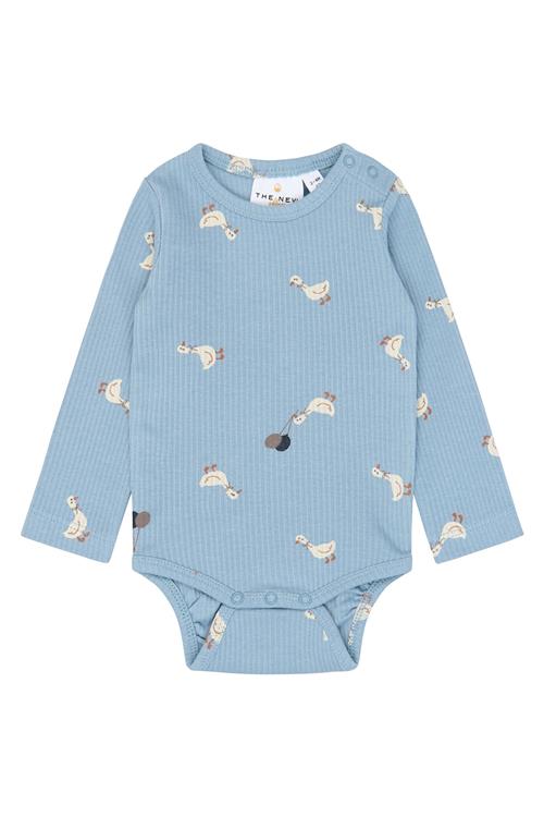 The New Siblings Vito Rib-krop Ashley Blue  Ashley Blue  56 cm  Marineblå  56 cm  Drenge