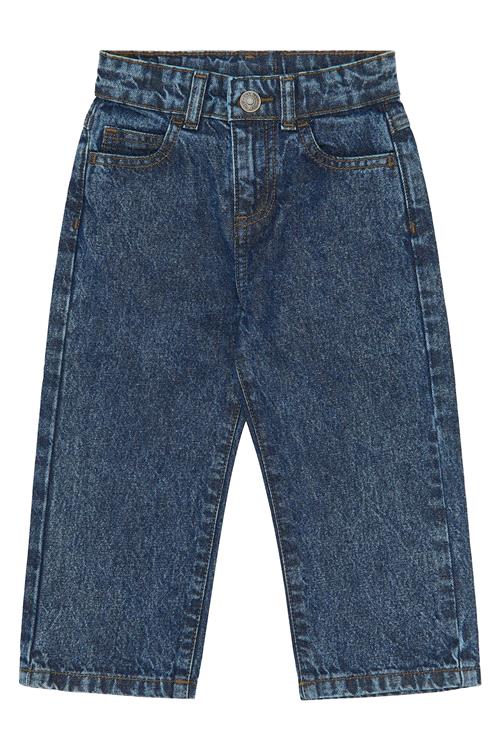 The New Siblings Valu Jeans Med Løs Pasform Dark Blue Denim  Dark Blue Denim 86 cm  Marineblå  86 cm  Drenge
