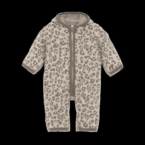 Huttelihut Barnevognsdragt I Uld Camel Melange  Camel Melange-56 cm  Brun  56 cm