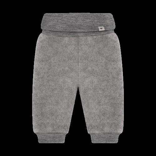 Huttelihut Uldbukser Medium Grey Melange  Medium Grey Melange-92 cm  Grå  92 cm
