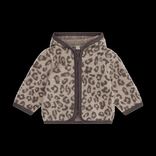 Huttelihut Uldjakke Camel Melange  Camel Melange-92 cm  Brun  92 cm