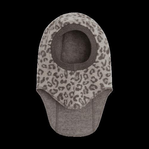 Se Huttelihut Balaclava I Uld Camel Melange  Camel Melange-48 cm  Brun  48 cm hos Babyshop