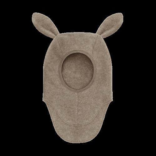 Huttelihut Balaclava Af Uld Savannah Melange  Savannah Melange-52 cm  Brun  52 cm