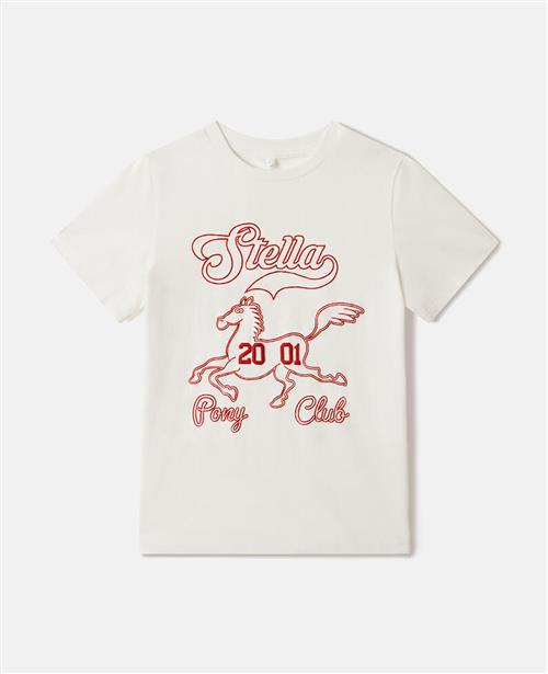 Stella McCartney Kids T-Shirt Top Ivory Ivory 10 Y  Creme  10 år  Piger