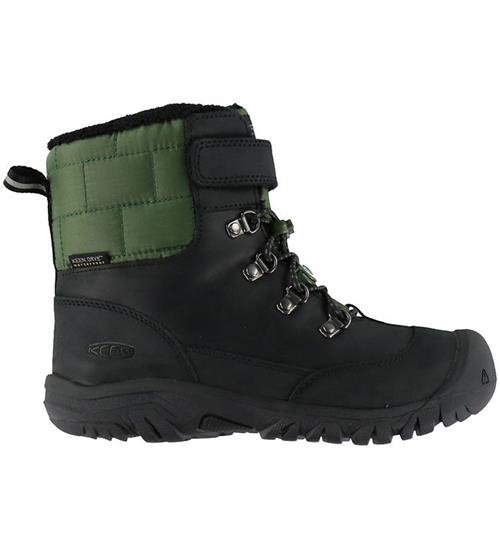 KEEN Vinterstøvler - KE KANIBOU WP - Black/Bronze/Green