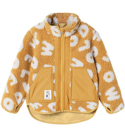 Liewood Fleecejakke - Teddy - Noam - Letters/Yuzu