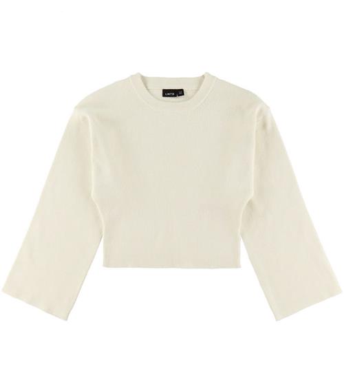 LMTD Bluse - Strik - NlfHeavy - Antique White