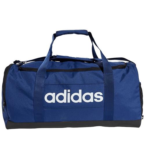 adidas Performance Sportstaske - Linear Duffel M - Dark Blue/Hvi