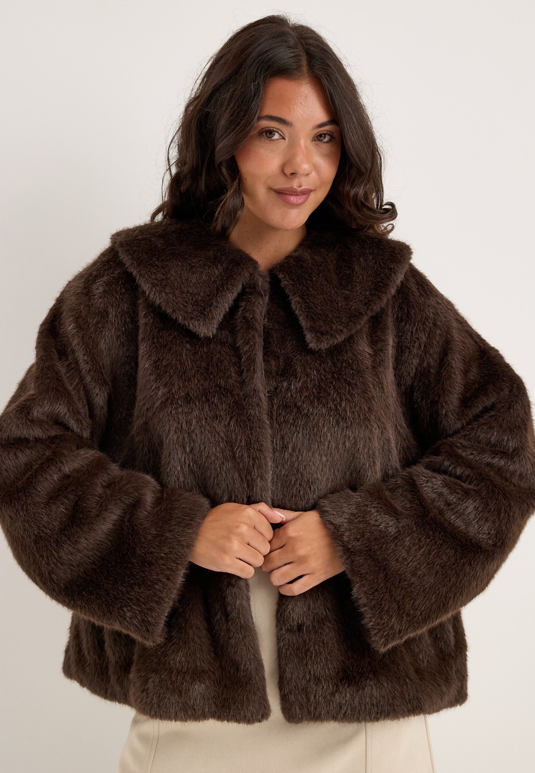 Object Collectors Item Objcarla Collar Short Jacket