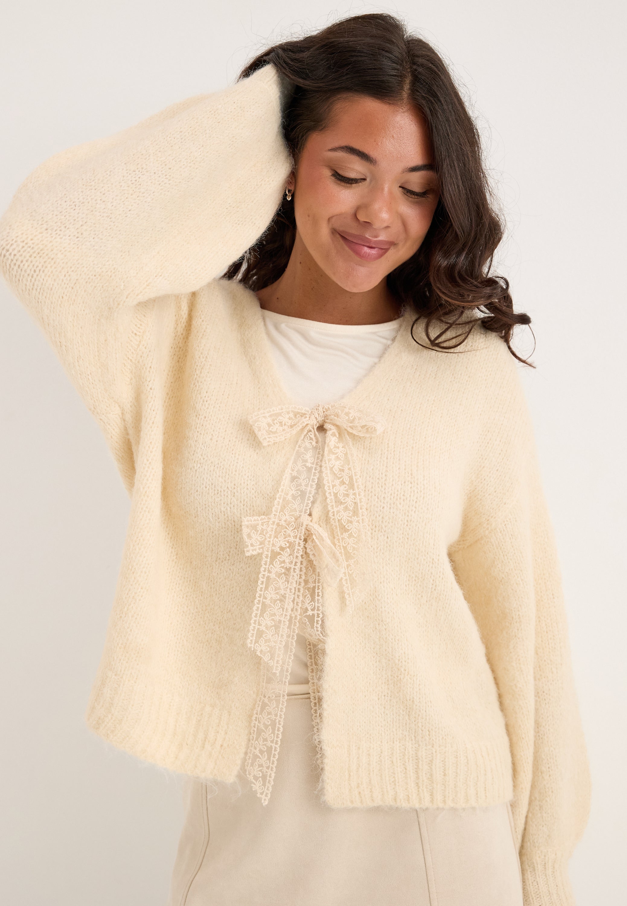 ONLY Onlnellie Ls V-neck Cardigan