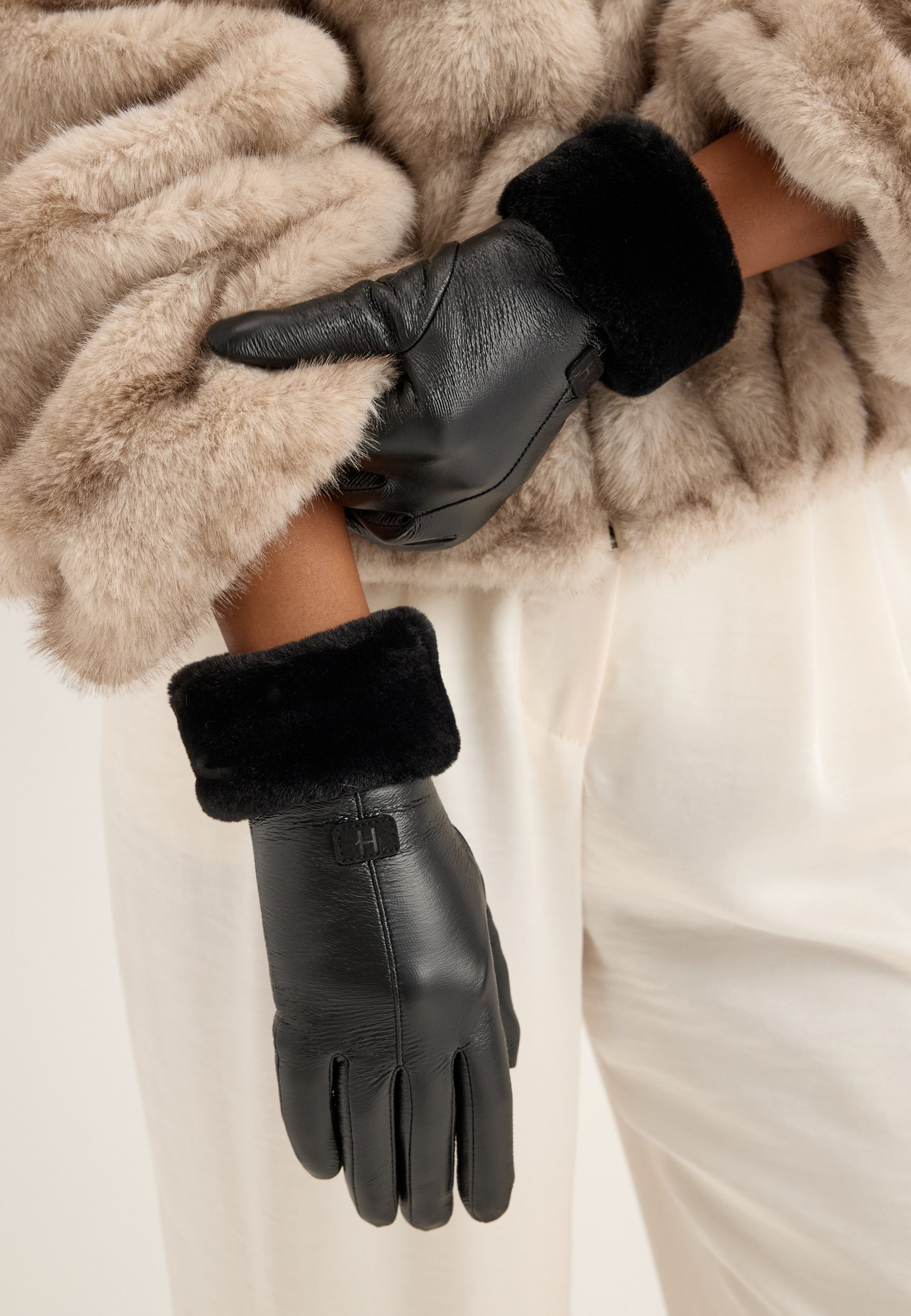 HOLLIES Glove Fashion Faux