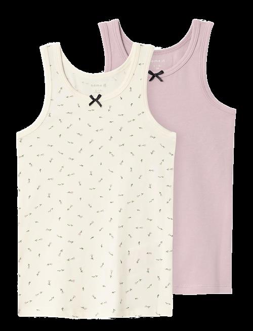 name it | Nmftank Top 2P Buttercream Floral Noos | 104