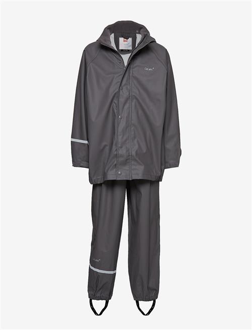 CeLaVi | Basic Rainwear Set -Solid Pu | 128-134