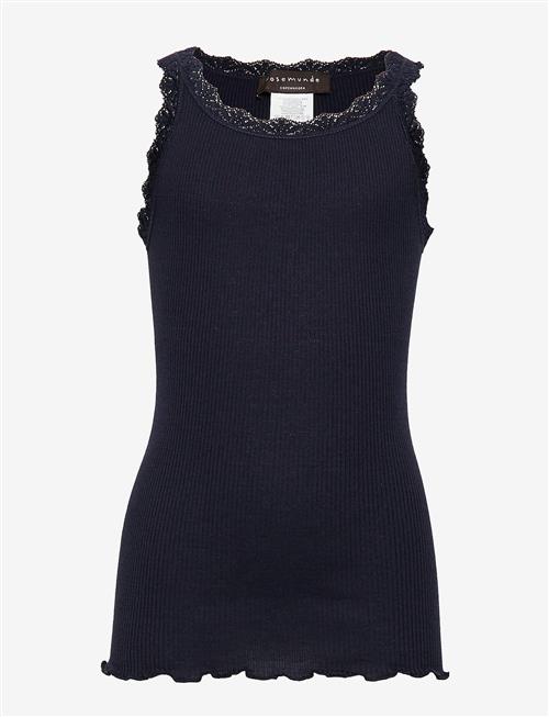 Rosemunde Kids | Beatha Silk Top W/ Lace | 98
