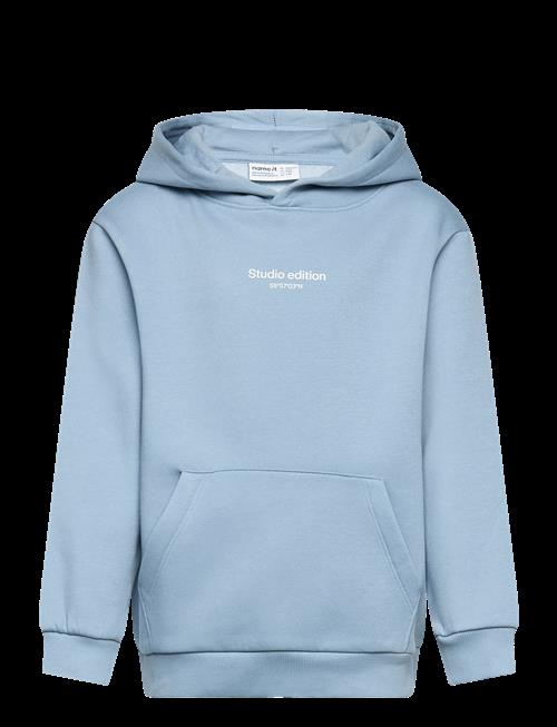 name it | Nkmbrody Ls Nreg Sweat Wh Bru Noos | 146-152