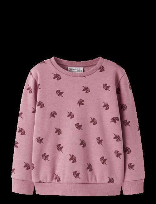 name it | Nmfdavina Ls Sweat Fleece Bru Noos | 110