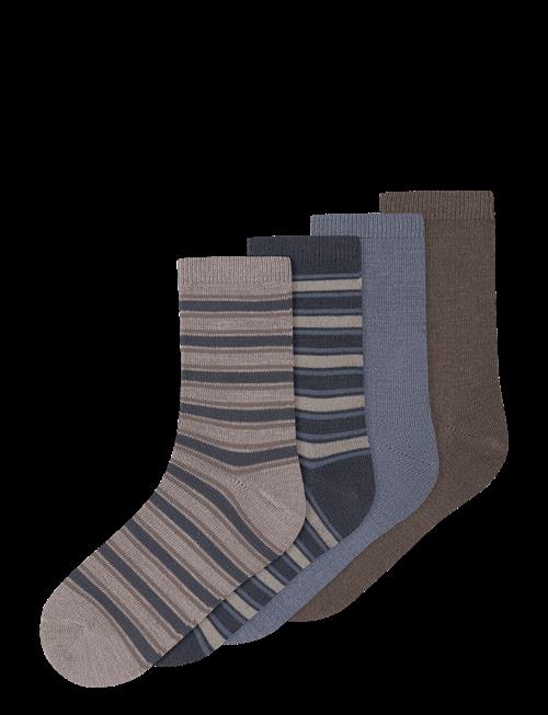 name it | Nkmwak Wo/Bl 4P Sock | 31-33