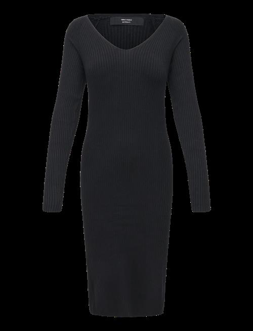 Vero Moda Maternity | Vmmsaba Rib Ls V-Neck Belt Dress Ga Noos | L