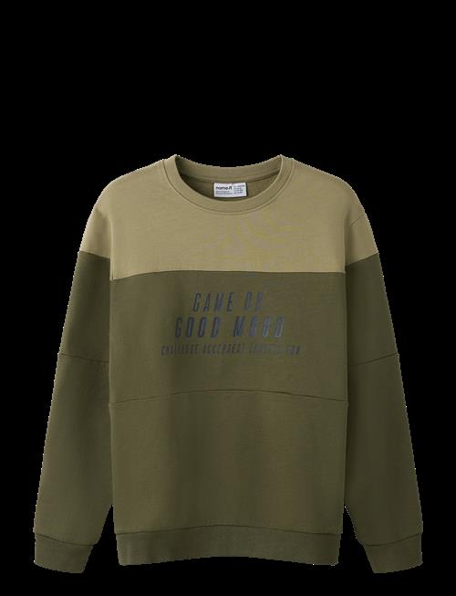 name it | Nkmvemil Ls Nreg Sweat Bru | 134-140