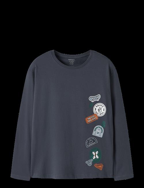 name it | Nkmvagno Ls Loose Top | 146-152