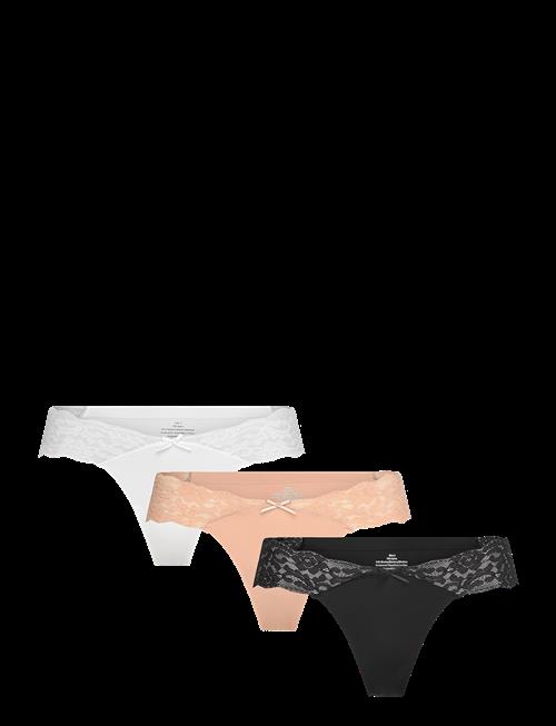 Missya | Seamless String W Lace On Side 3-Pack | XL