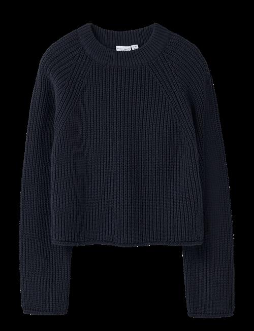 name it | Nkfvenja Ls Loose Short Knit | 134-140