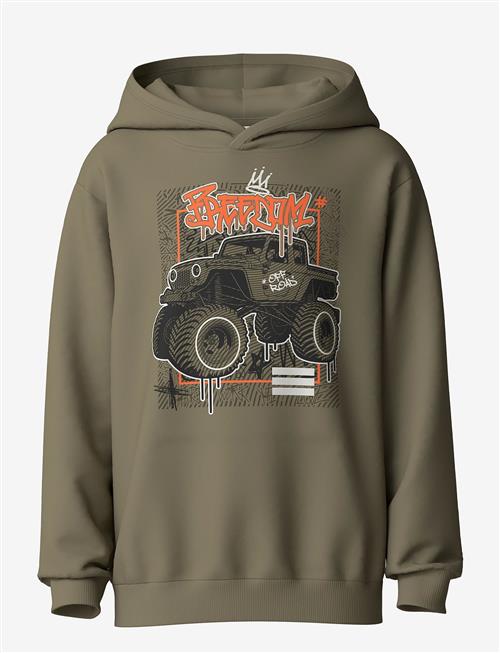 name it | Nkmvugo Ls Nreg Sweat Wh Bru | 146-152