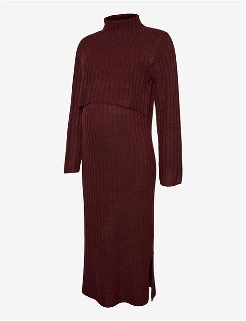 Mamalicious | Mlsuniva June Ls Knit Midi Dress 2F Noos | XL