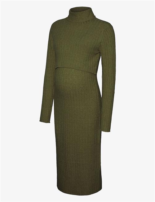 Mamalicious | Mlsuniva June Ls Knit Midi Dress 2F Noos | XL