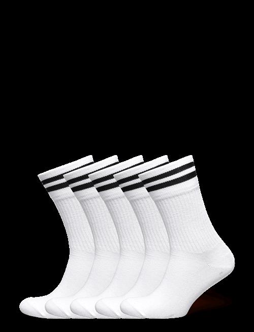 ZEBDIA | 5-Pk Tennis Socks With Stripes | 43-46
