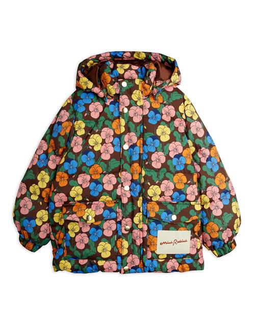Mini Rodini Violas Pufferjakke Multi  Multi 80/86 cm  Blå  80/86 cm  Drenge, Piger