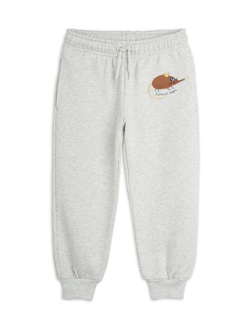 Mini Rodini Elephant Shrew Joggingbukser Grey Melange  Grey Melange 140/146 cm  Grå  140/146 cm  Drenge, Piger