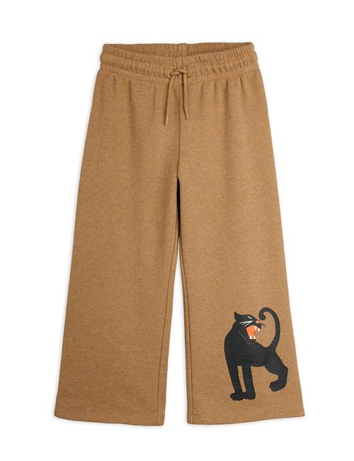 Mini Rodini Panther Joggingbukser Brown  Brown 140/146 cm  Brun  140/146 cm  Drenge, Piger
