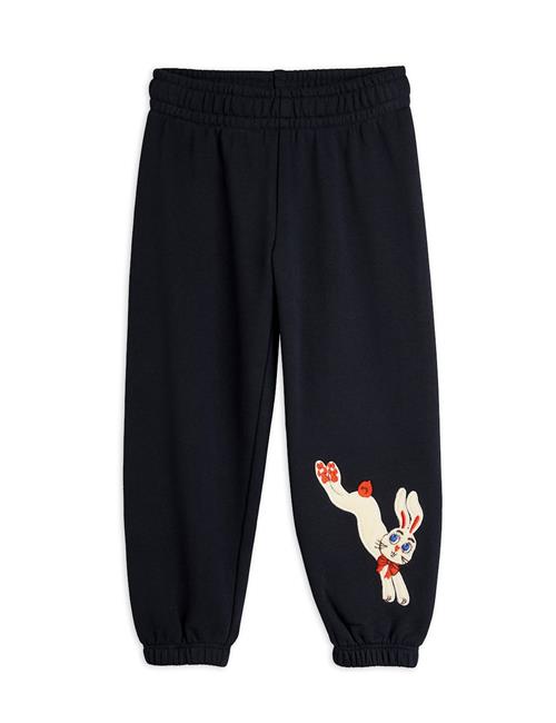 Mini Rodini Rabbit Joggingbukser Black  Black 128/134 cm  Sort  128/134 cm  Drenge, Piger