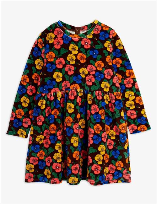 Mini Rodini Violas Kjole Multi  Multi 140/146 cm  Blå  140/146 cm  Drenge, Piger