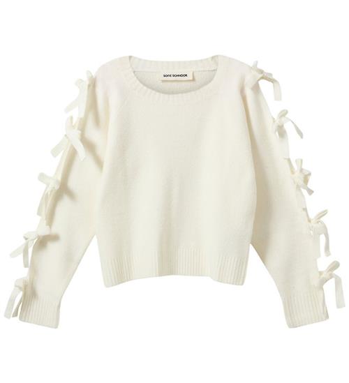 Sofie Schnoor Bluse m. Sløjfer - PermeliSY - Off White
