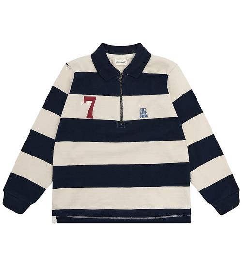 Minymo Polobluse - Piqué - Dark Sapphire