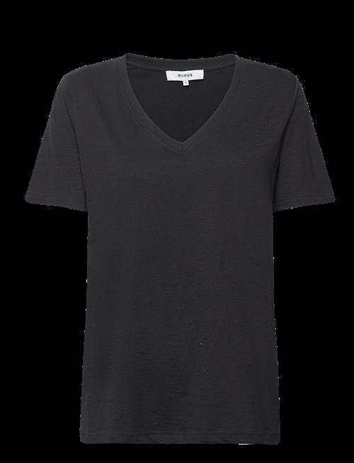 Minus | Leti V-Hals T-Shirt | L