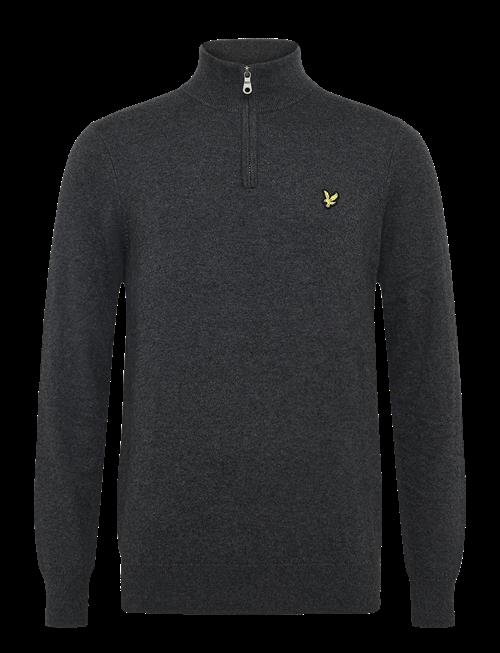 Lyle & Scott | Cotton Merino Quarter Zip Jumper | XXL