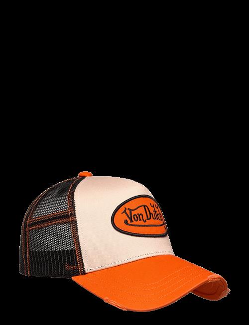 Von Dutch | Oval Patch Sum Trucker Black/White/Dark Green Von Dutch | ONE SIZE