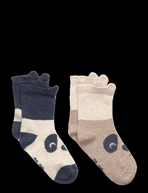Minymo | Socks W. 3D Effect (2-Pack) | 35\38