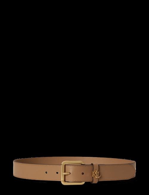 Lauren Ralph Lauren | Natural Smth Leathr-Logo Keeper-Blt | M