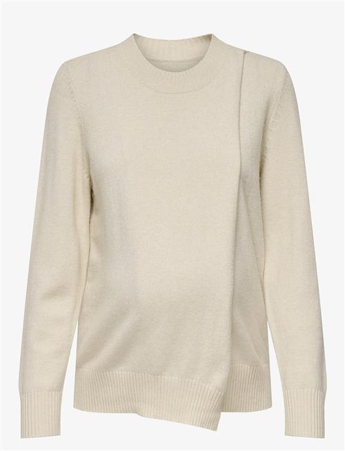 Only Maternity | Olmcapucine Nursing Ls O-Neck Pull Knt | L