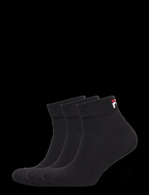 FILA Socks | Fila 3Pk Quarter Plain Socks | 35-38
