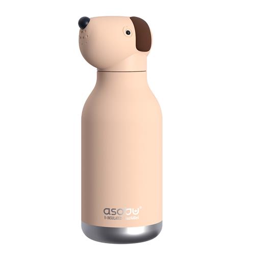 Asobu Bestie Vandflaske Dog  Beige-Onesize  Beige  One Size 3+ Years Drenge, Piger