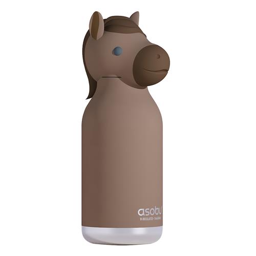Asobu Bestie Vandflaske Horse  Brown-Onesize  Brun  One Size 3+ Years Drenge, Piger