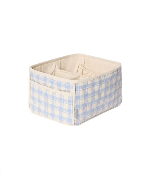 garbo&friends Bleholder Plaid Sky Blue  Plaid Sky Blue One Size  Blå  One Size  Drenge, Piger